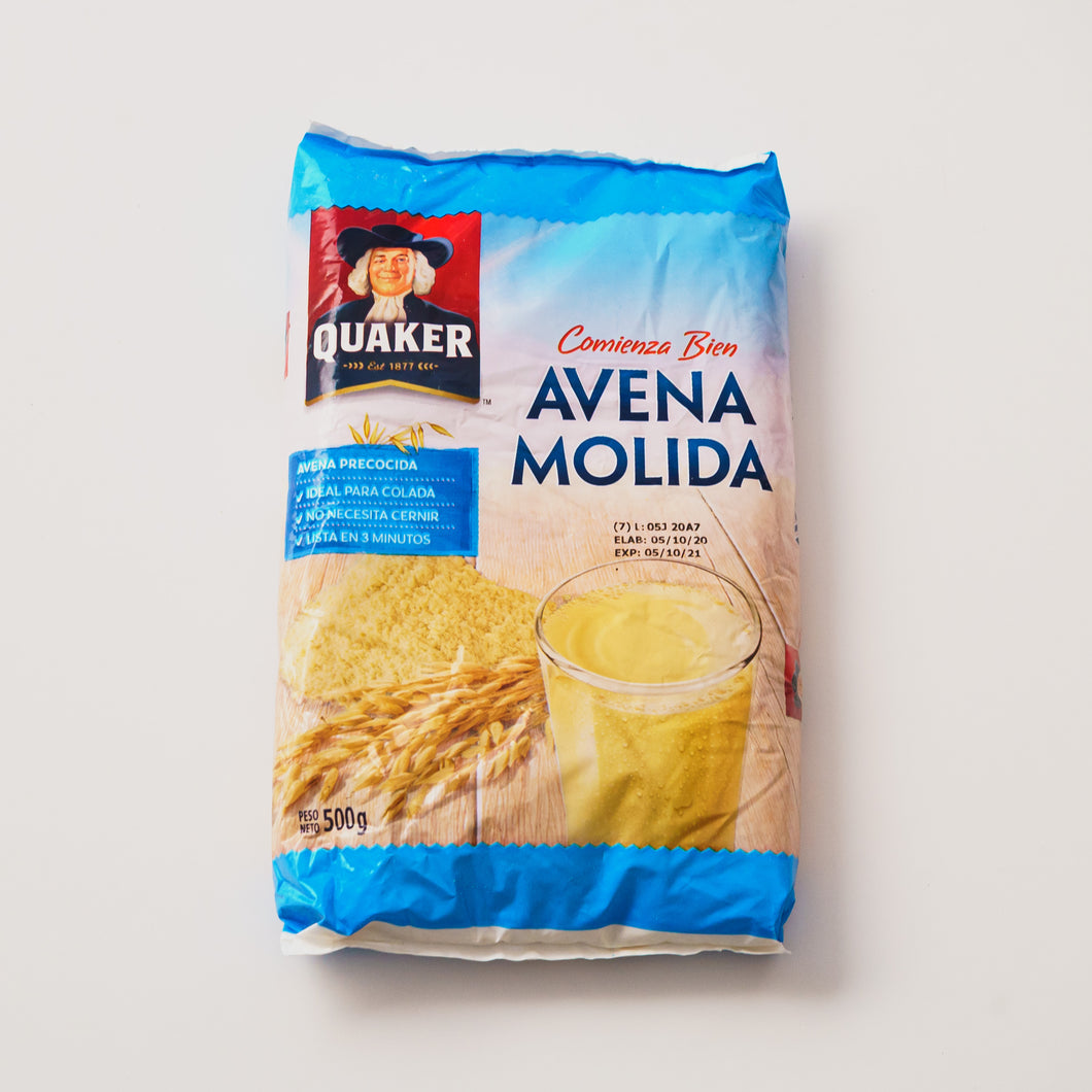 AVENA MOLIDA QUAKER 500g
