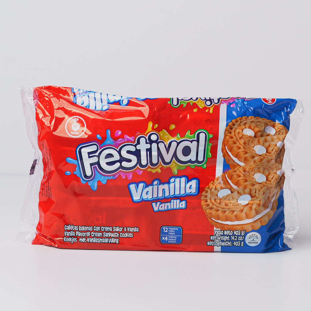 GALLETAS FESTIVAL vaini, 12u