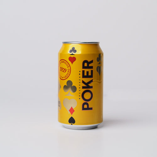 CERVEZA PÓKER lata 355ml