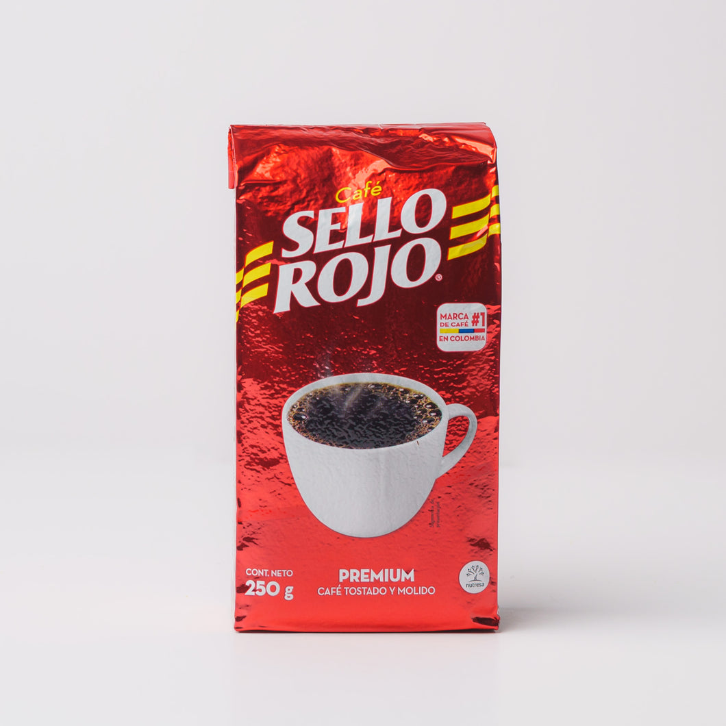 CAFÉ MOLIDO SELLO ROJO 250g